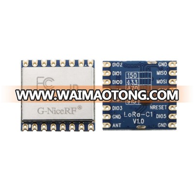 G-NiceRF LoRa1276-C1 - FCC certified 100mW sx1276 SPI Interface RF Transmitter Receiver 4~5Km Long range 915MHz LoRa module